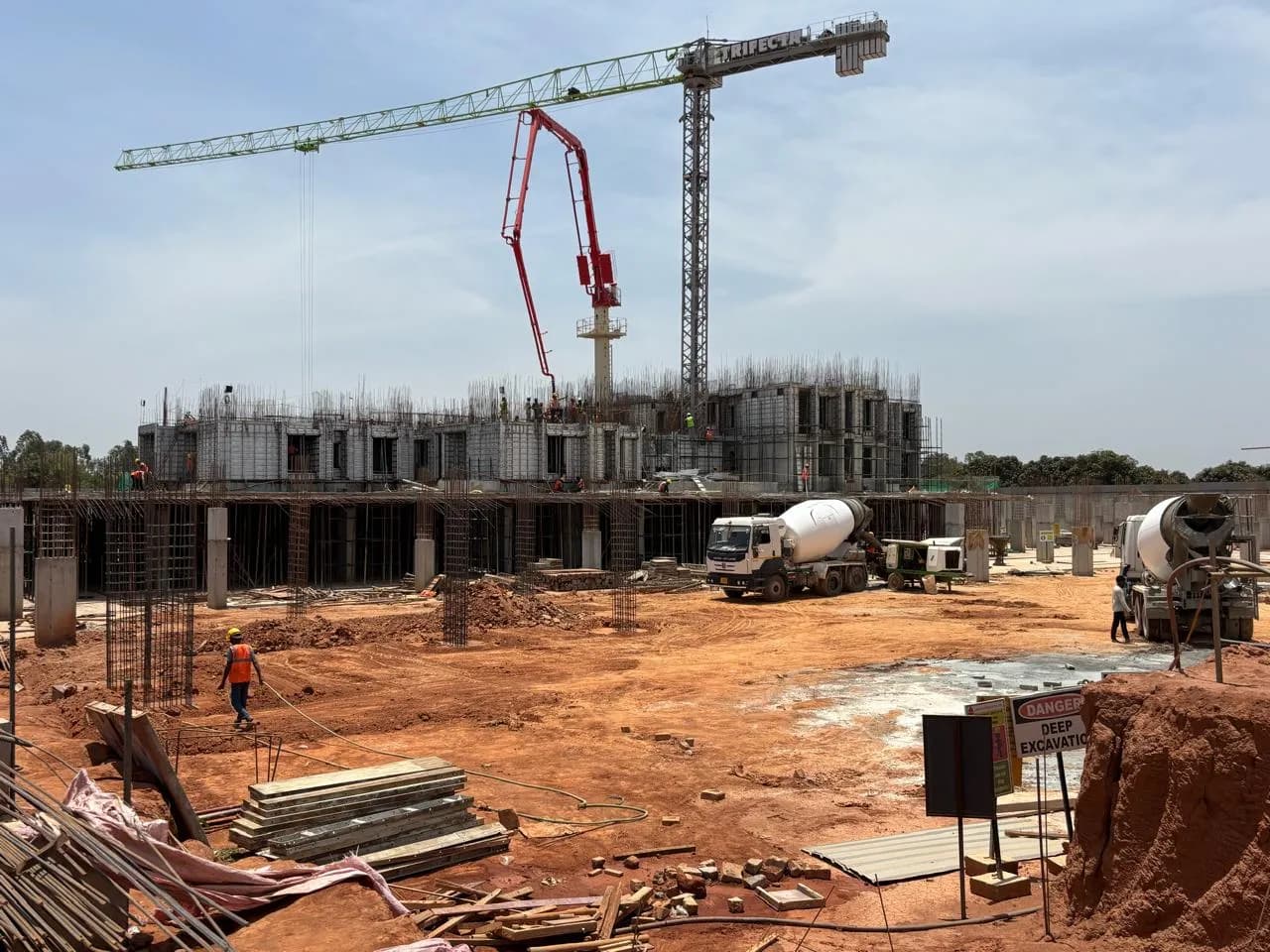 Trifecta Veranza: Site photo filed with Karnataka RERA