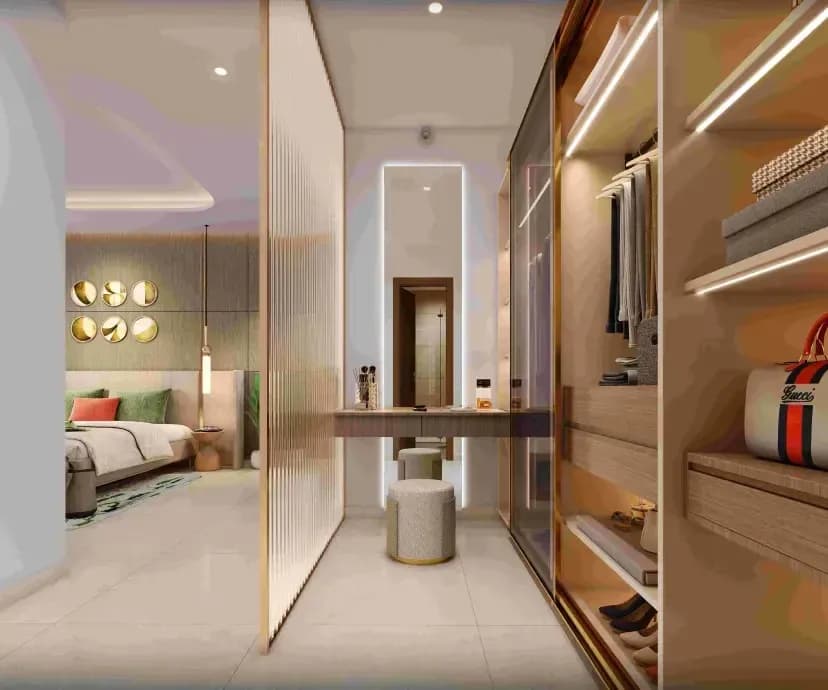 Mahindra Blossom: Top view master plan and layout (artist’s impression)
