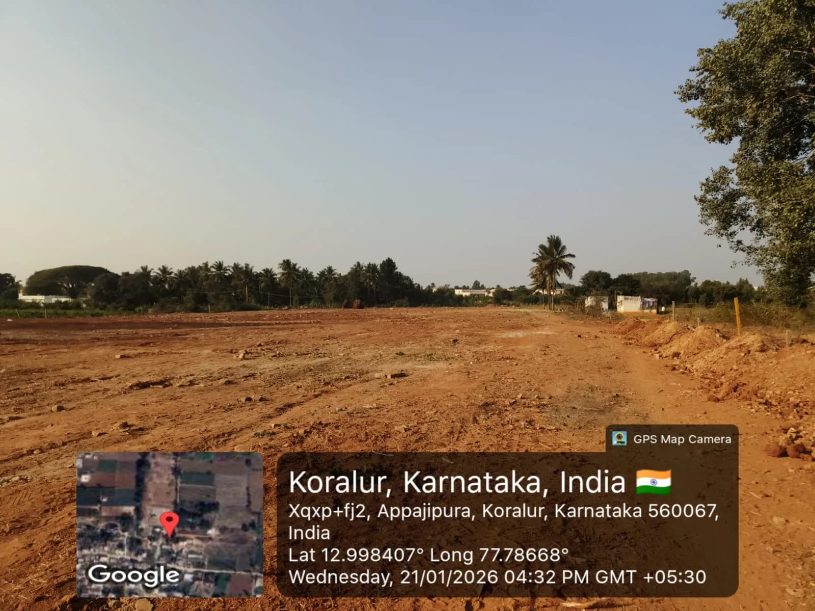 Sisira Park: Site photo filed with Karnataka RERA