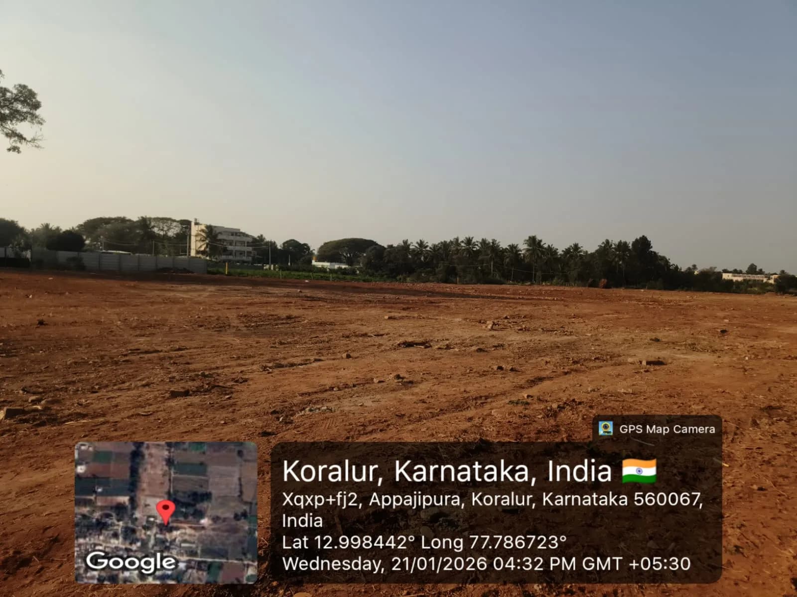 Sisira Park: Site photo filed with Karnataka RERA