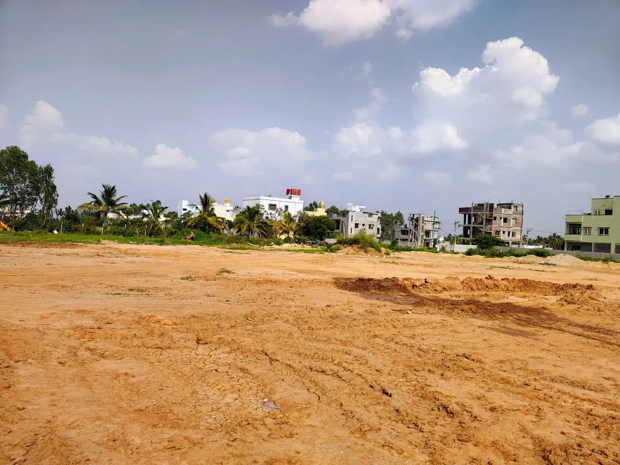 SJ Park Ville: Site photo filed with Karnataka RERA