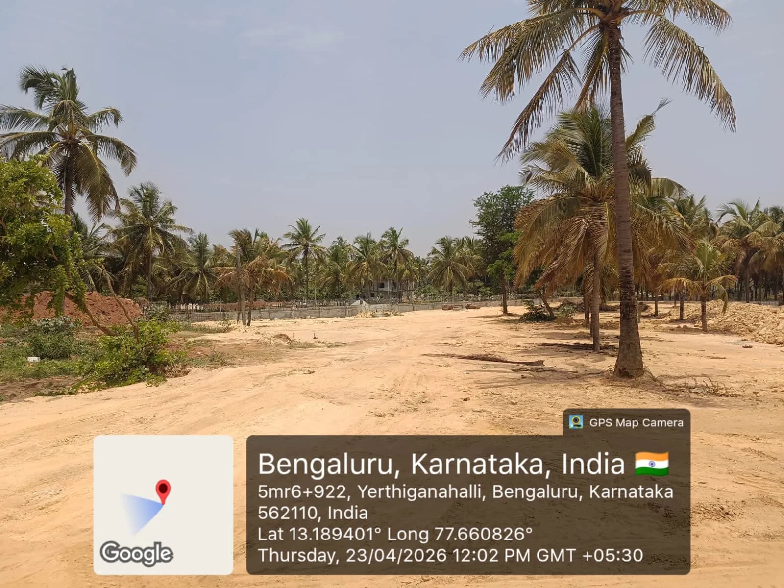 Heritage Enclave: Site photo filed with Karnataka RERA