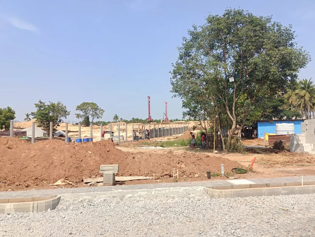 Heritage Enclave: Site photo filed with Karnataka RERA