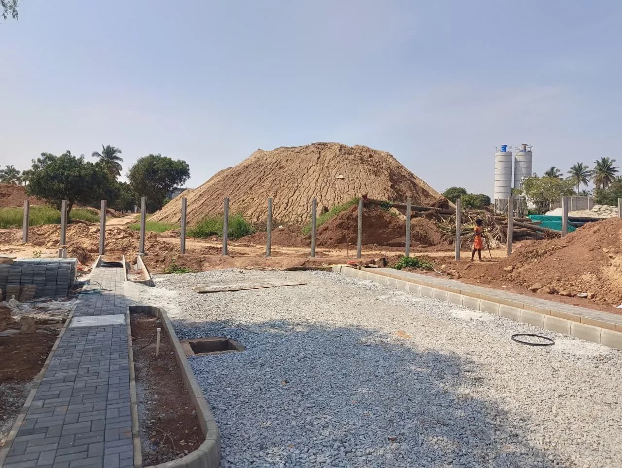 Heritage Enclave: Site photo filed with Karnataka RERA