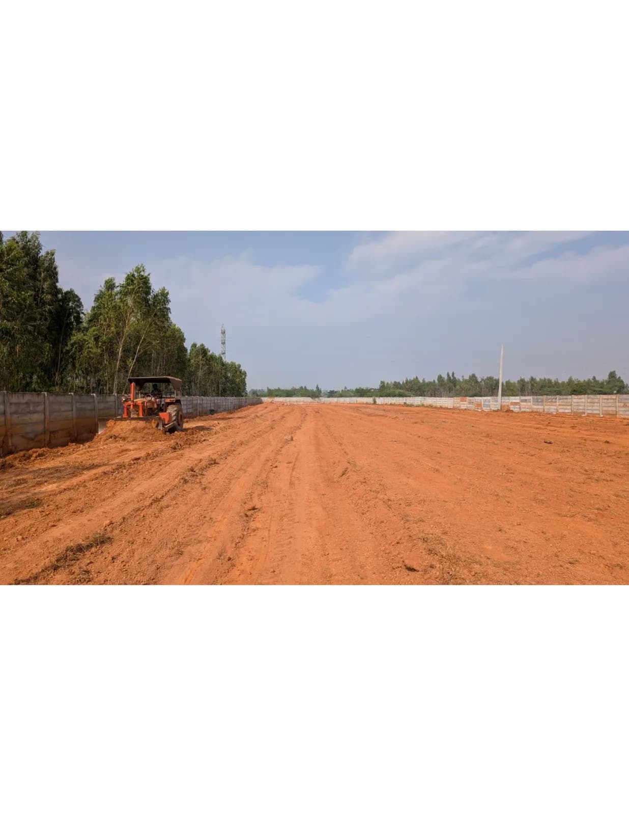 The Landmark: Site photo filed with Karnataka RERA