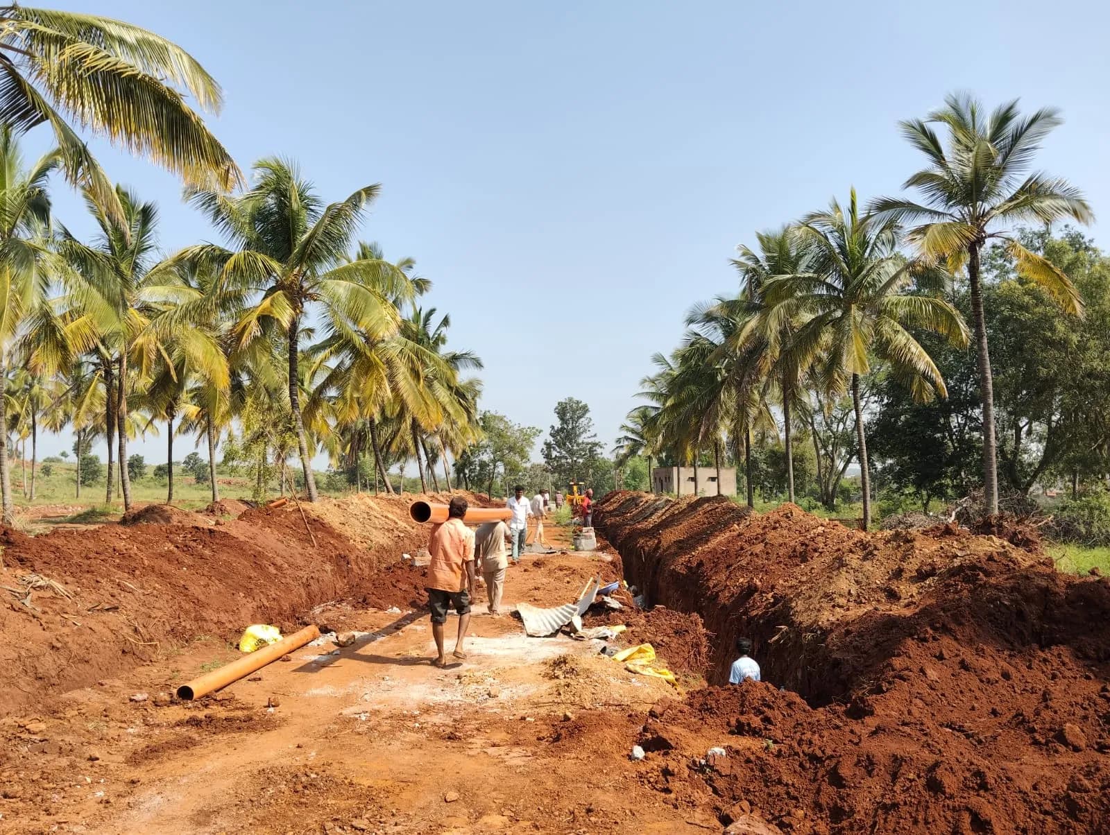 Chartered Gulmohar: Site photo filed with Karnataka RERA