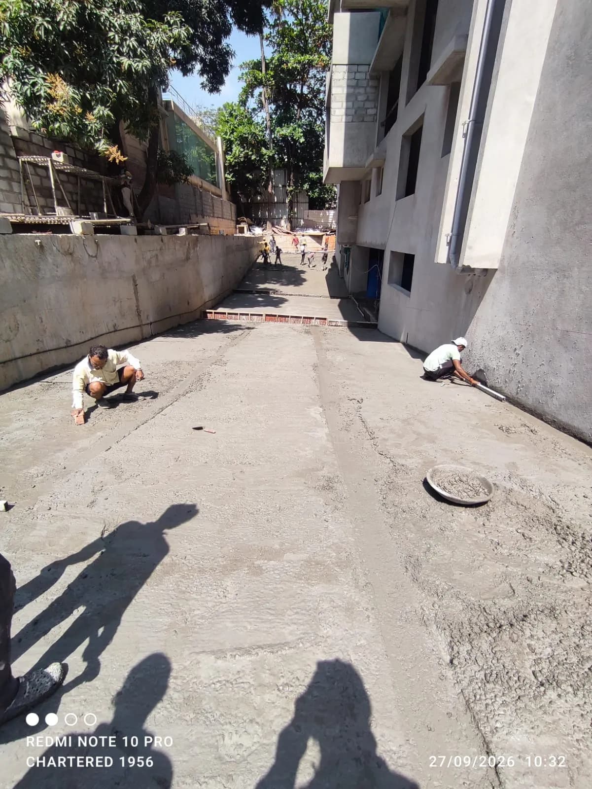Chartered Gulmohar: Site photo filed with Karnataka RERA