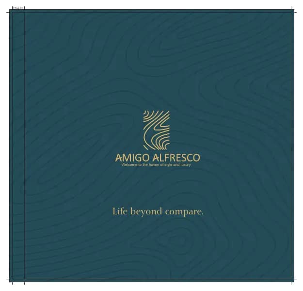 Amigo Alfresco: Brochure, page 1 (filed with Karnataka RERA)