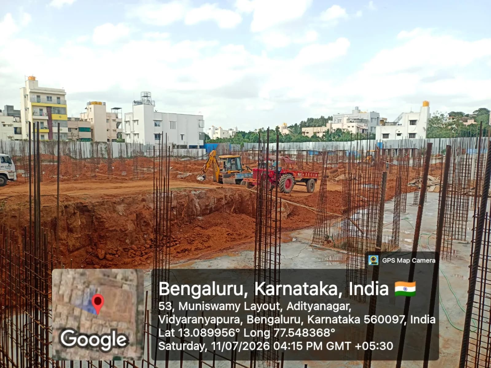Amigo Alfresco: Site photo filed with Karnataka RERA