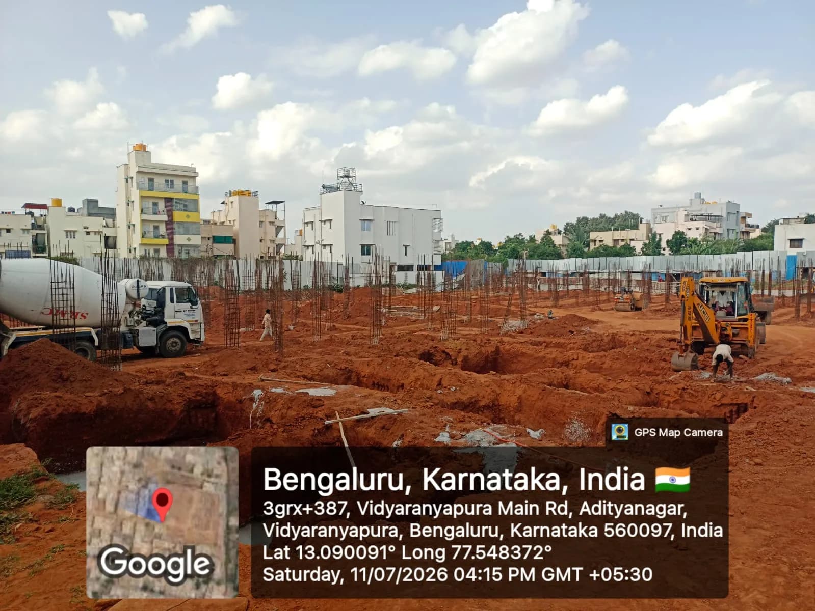 Amigo Alfresco: Site photo filed with Karnataka RERA