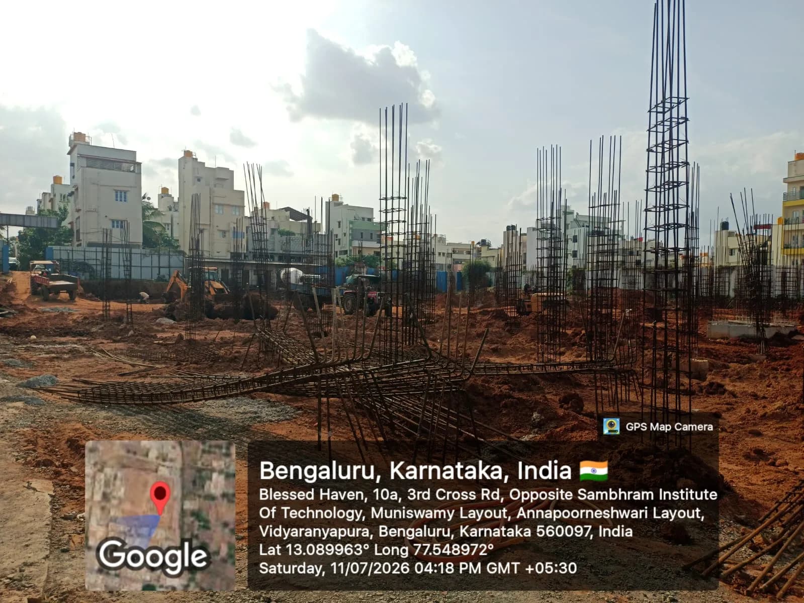 Amigo Alfresco: Site photo filed with Karnataka RERA
