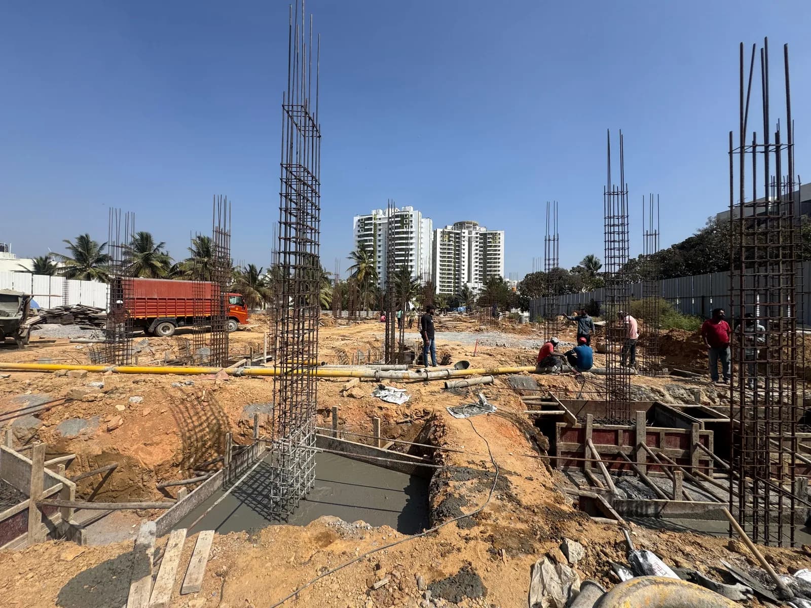 Sree Nidhi Brindhavan: Site photo filed with Karnataka RERA