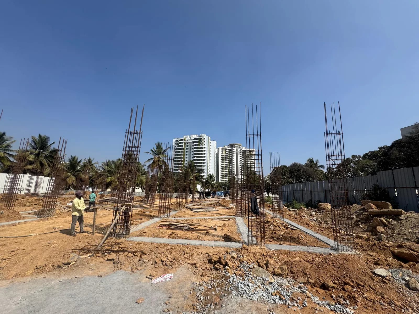 Sree Nidhi Brindhavan: Site photo filed with Karnataka RERA