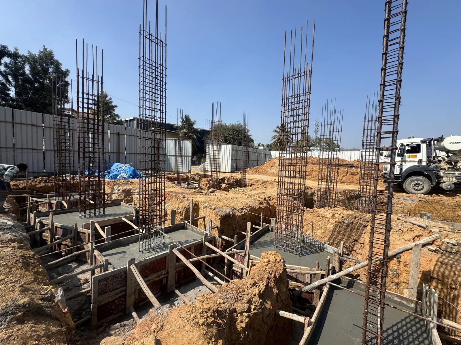 Sree Nidhi Brindhavan: Site photo filed with Karnataka RERA