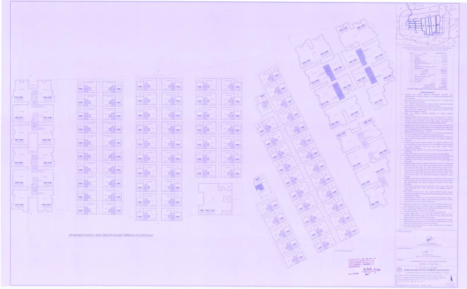 Nava Vruksha: Terrace Floor Plan.pdf (filed with Karnataka RERA)