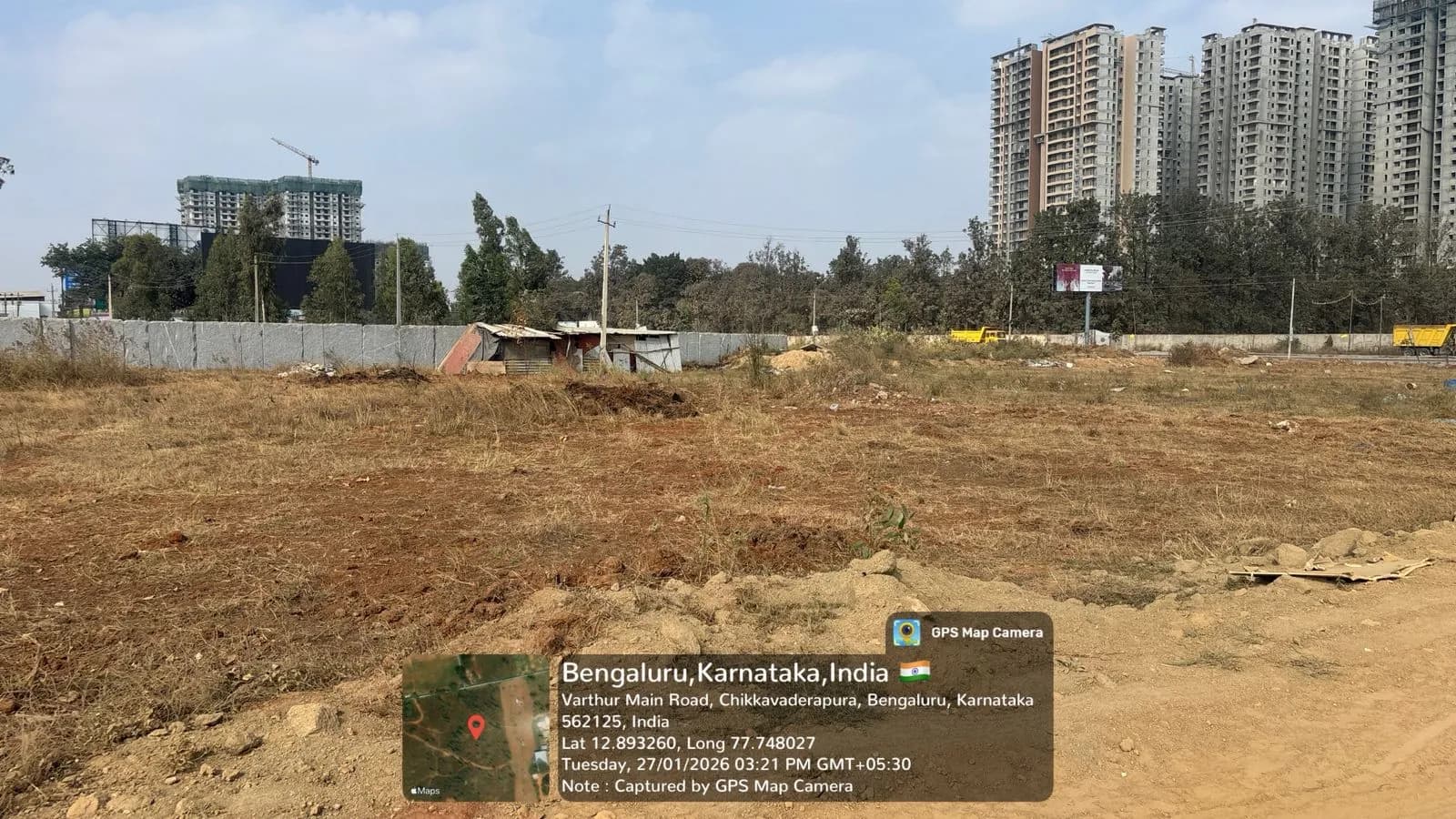 Forest Province 1 @ Mana Skanda The Right Life: Site photo filed with Karnataka RERA