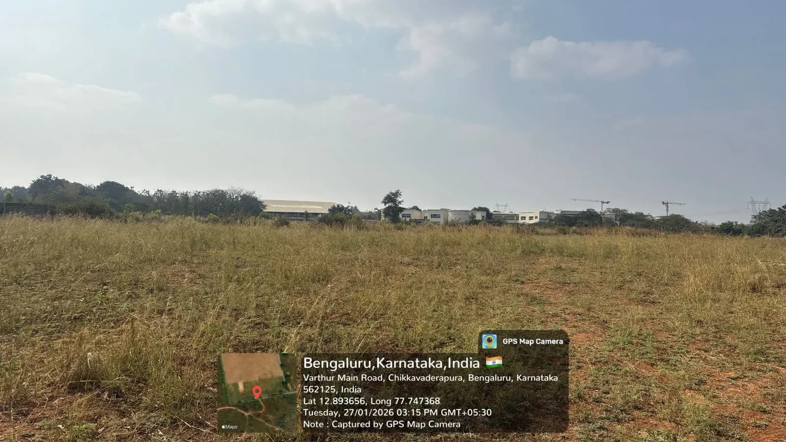 Forest Province 1 @ Mana Skanda The Right Life: Site photo filed with Karnataka RERA
