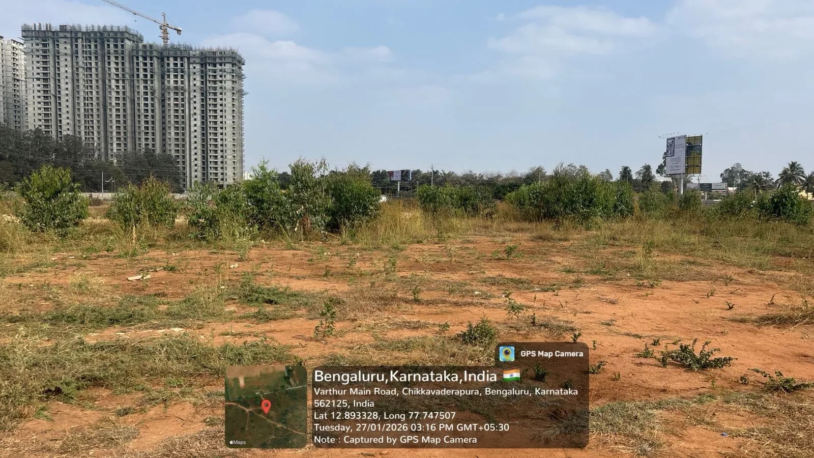 Forest Province 1 @ Mana Skanda The Right Life: Site photo filed with Karnataka RERA