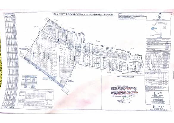 Vaishnavi At-One Life IV: SANCTIONED PLAN (filed with Karnataka RERA)
