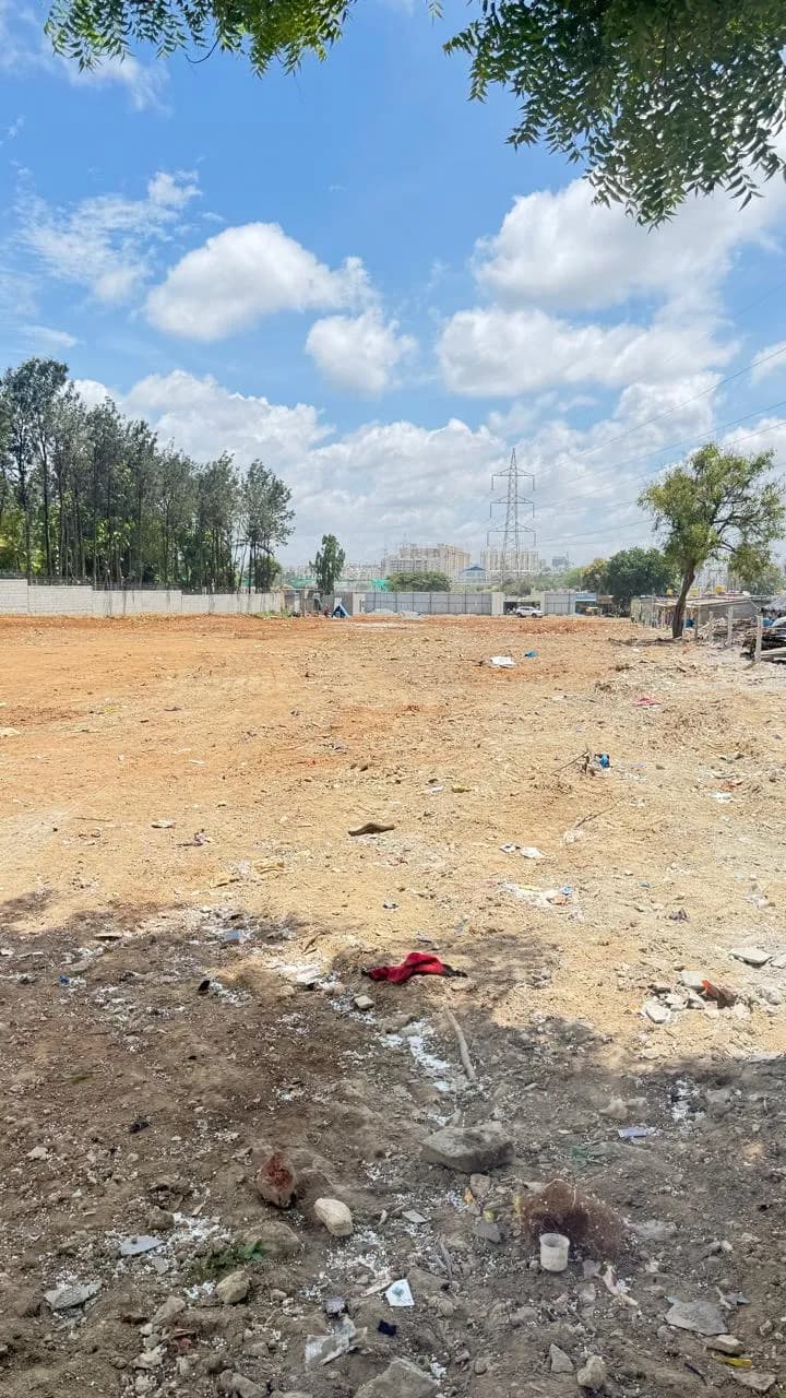 Aura: Site photo filed with Karnataka RERA