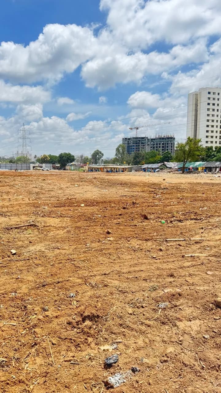 Aura: Site photo filed with Karnataka RERA