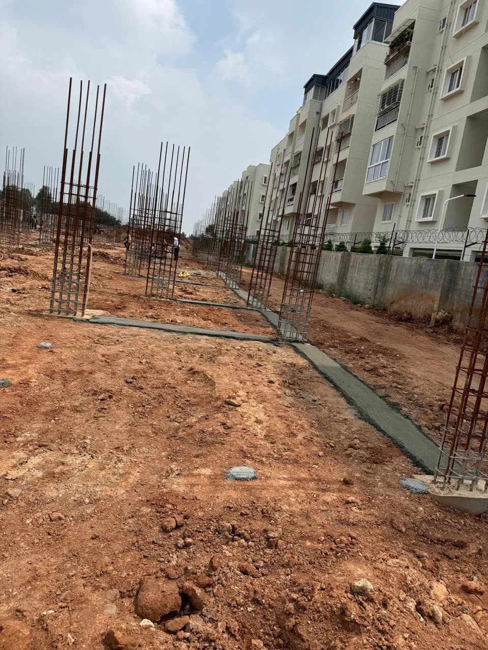 SLV Siri Paradise: Site photo filed with Karnataka RERA