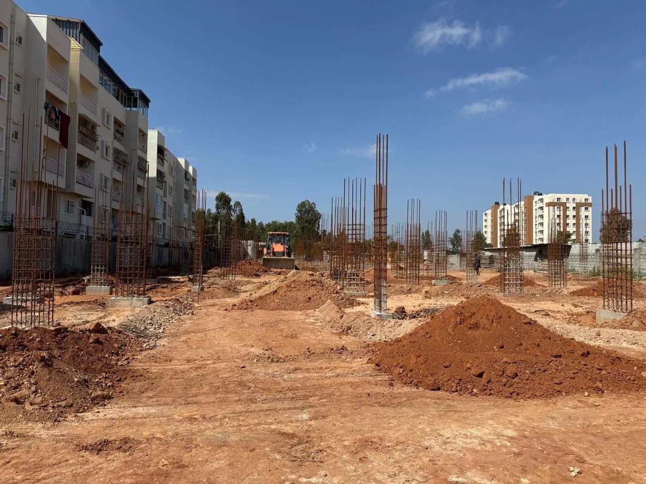 SLV Siri Paradise: Site photo filed with Karnataka RERA