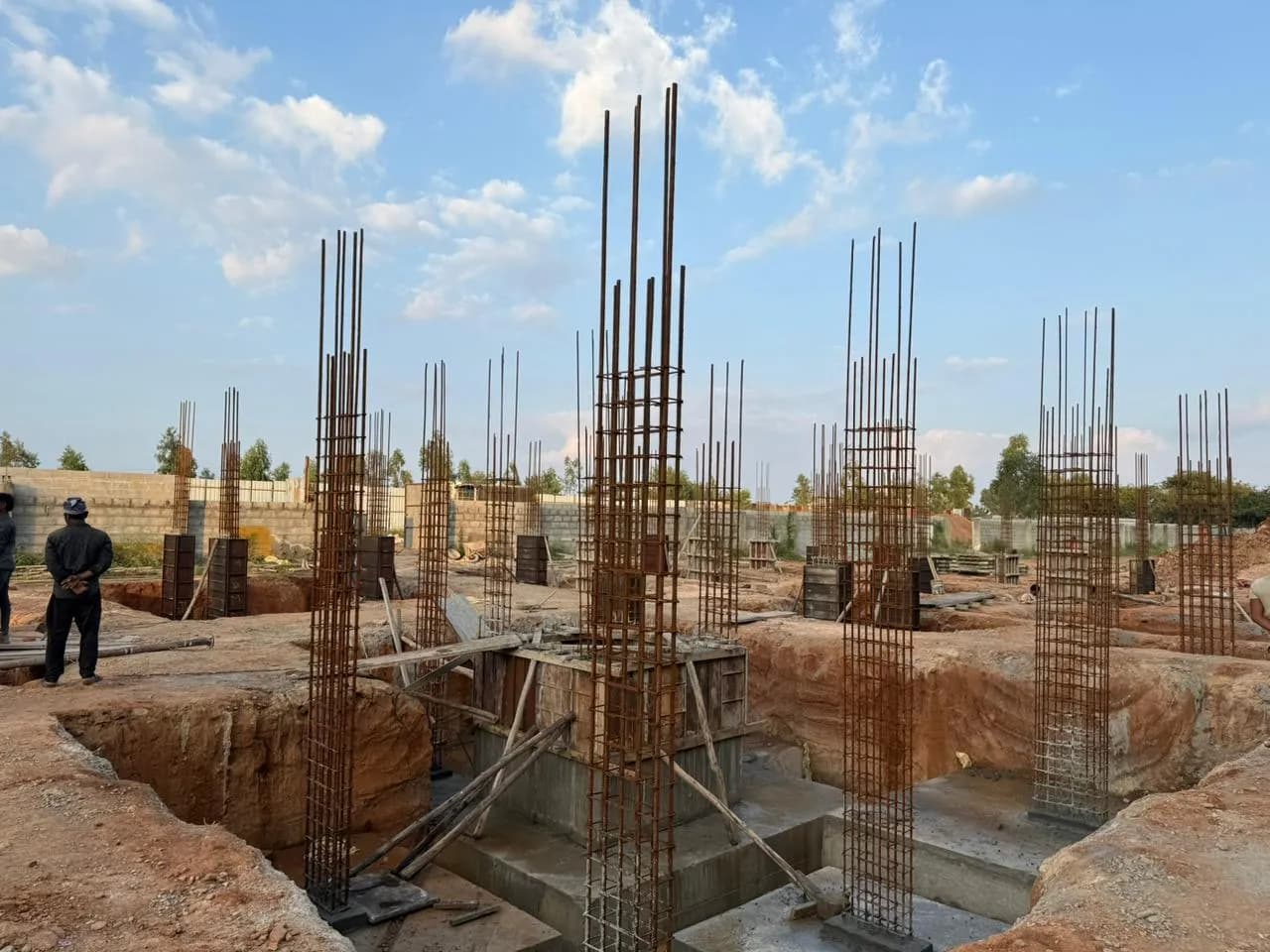 SLV Siri Paradise: Site photo filed with Karnataka RERA