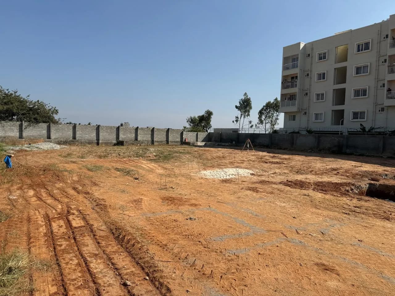 SLV Siri Paradise: Site photo filed with Karnataka RERA