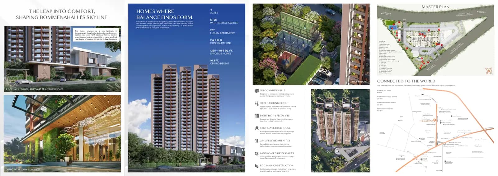 Keerthi Nandini The Ascent: Brochure, page 2 (filed with Karnataka RERA)
