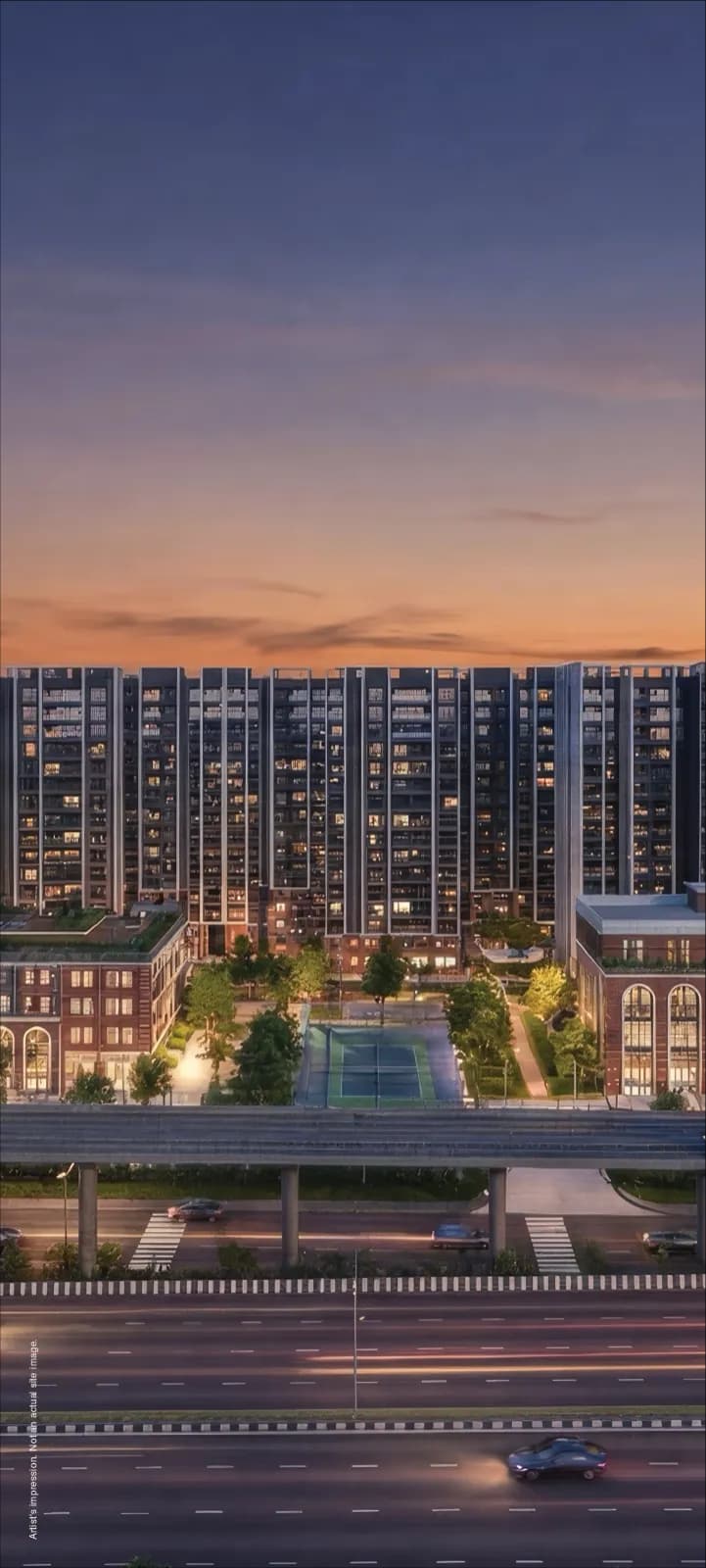 Godrej Aveline: Godrej Aveline Mobile Banner (artist’s impression)