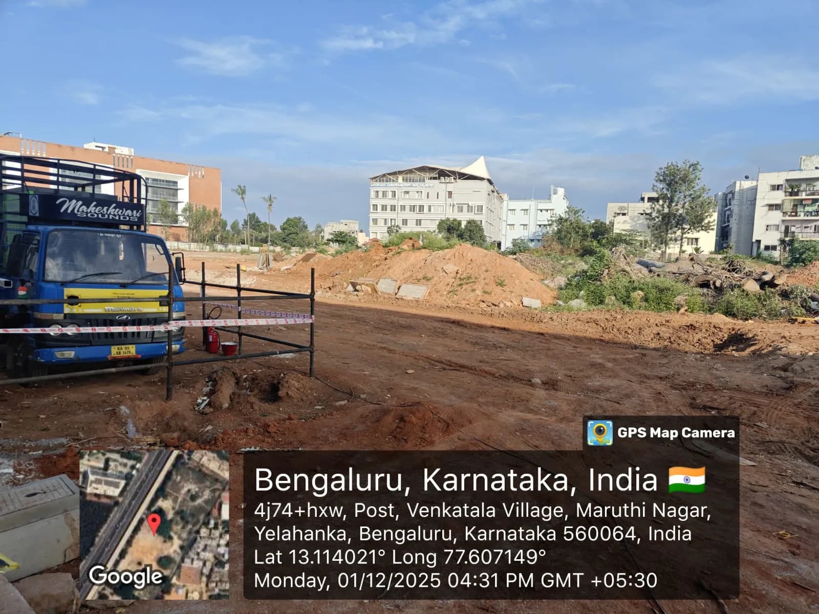 Godrej Aveline: Site photo filed with Karnataka RERA