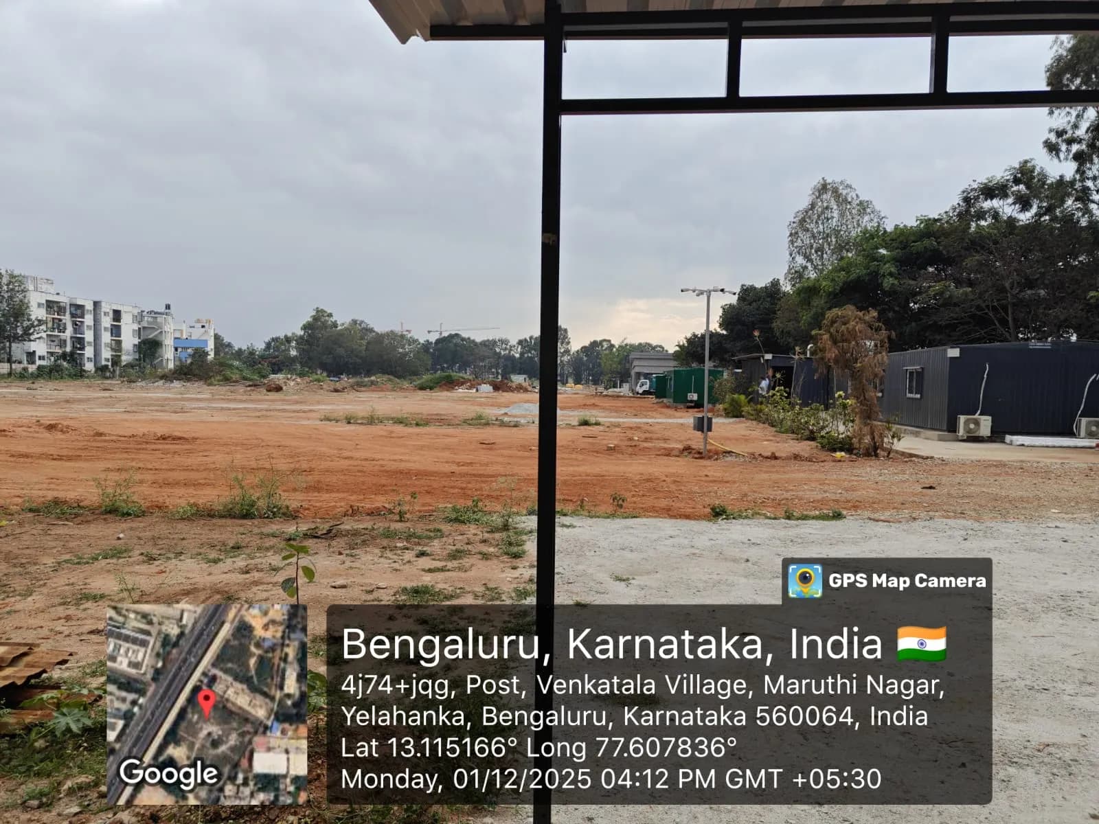 Godrej Aveline: Site photo filed with Karnataka RERA