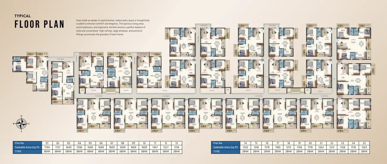 Sampoojitha Heights: Brochure, page 5 (filed with Karnataka RERA)