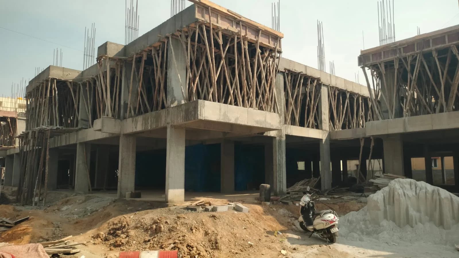 Sampoojitha Heights: Site photo filed with Karnataka RERA