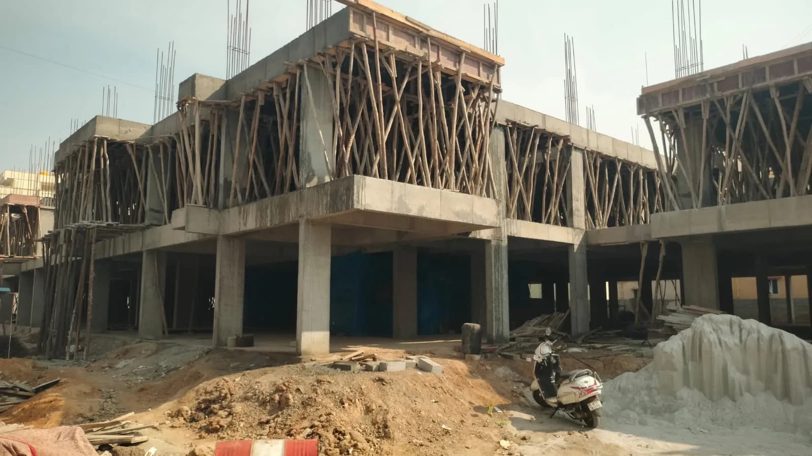 Sampoojitha Heights: Site photo filed with Karnataka RERA