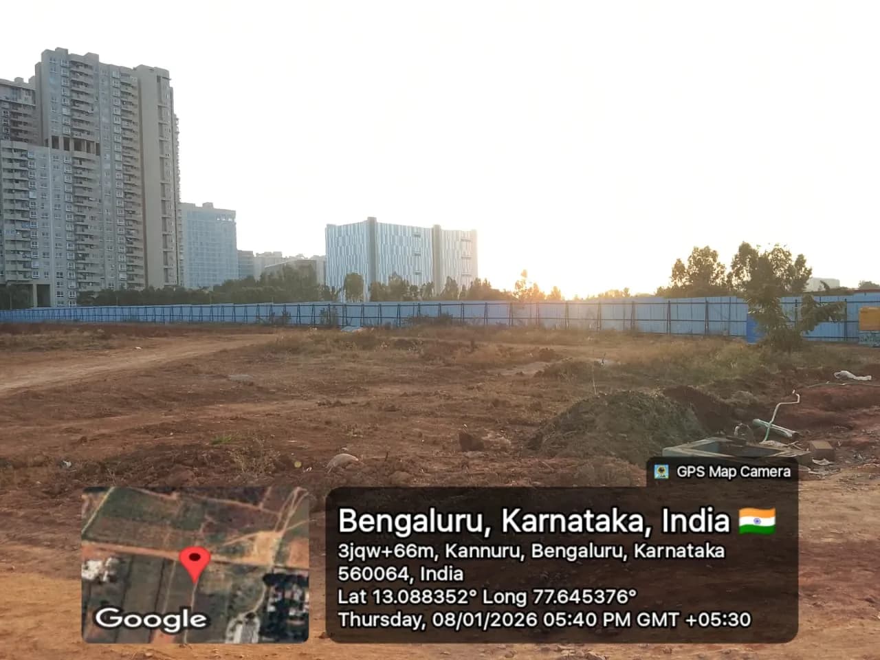 Poulomi Florique: Site photo filed with Karnataka RERA