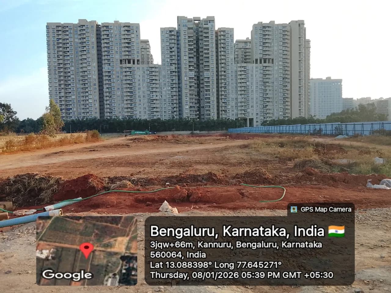 Poulomi Florique: Site photo filed with Karnataka RERA