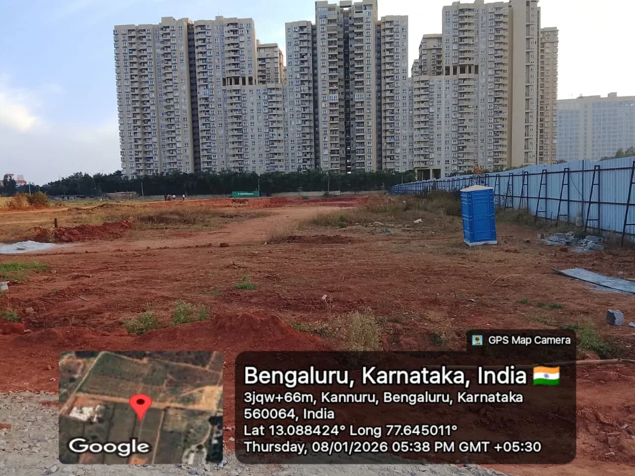 Poulomi Florique: Site photo filed with Karnataka RERA