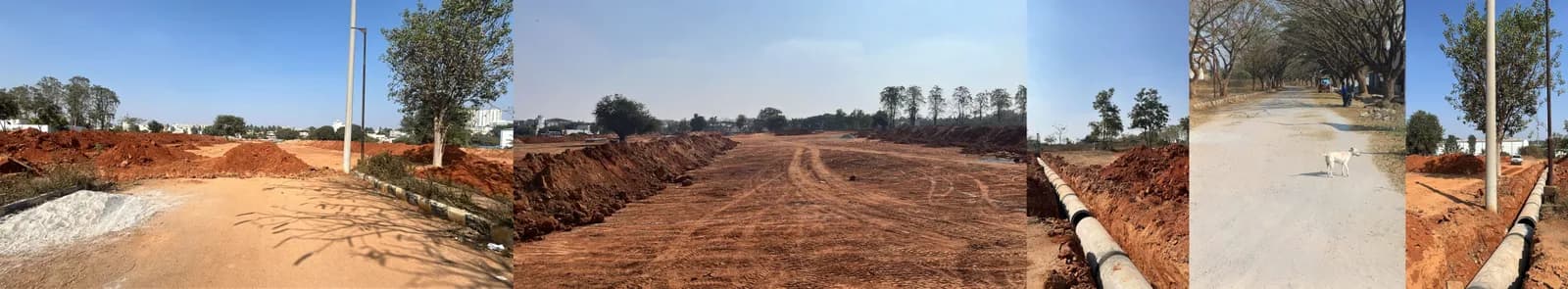 Paradise Crest: Site photo filed with Karnataka RERA