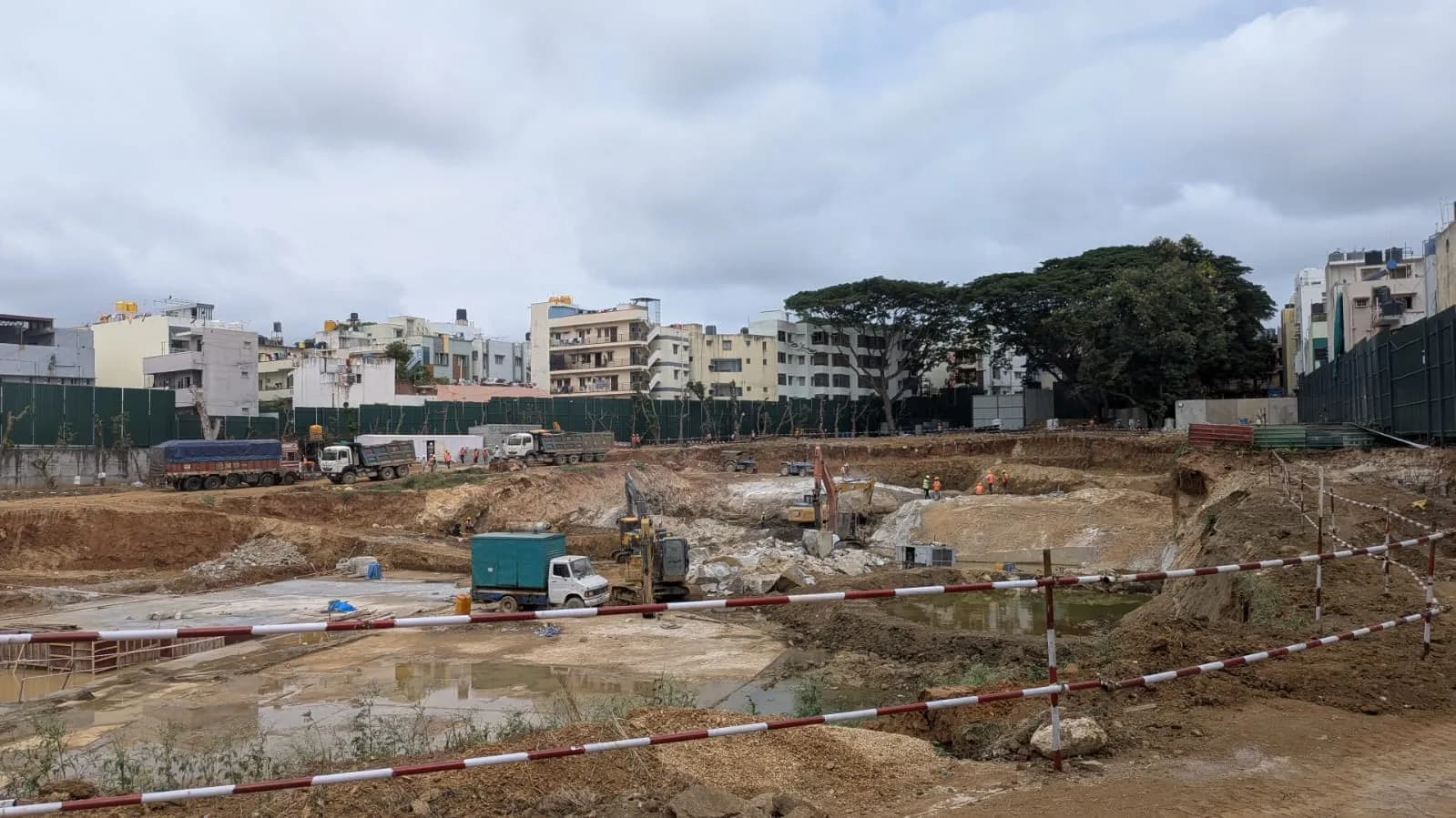 The Seven: Site photo filed with Karnataka RERA