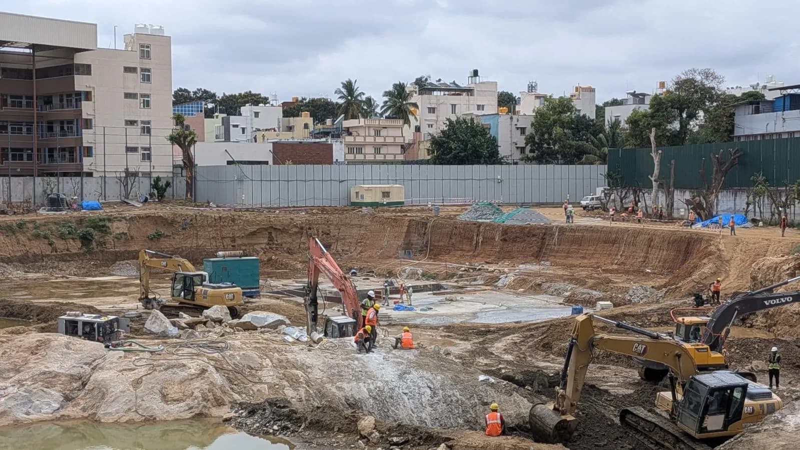 The Seven: Site photo filed with Karnataka RERA