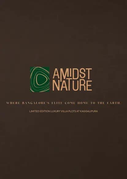 Amidst Nature: Brochure, page 1 (filed with Karnataka RERA)