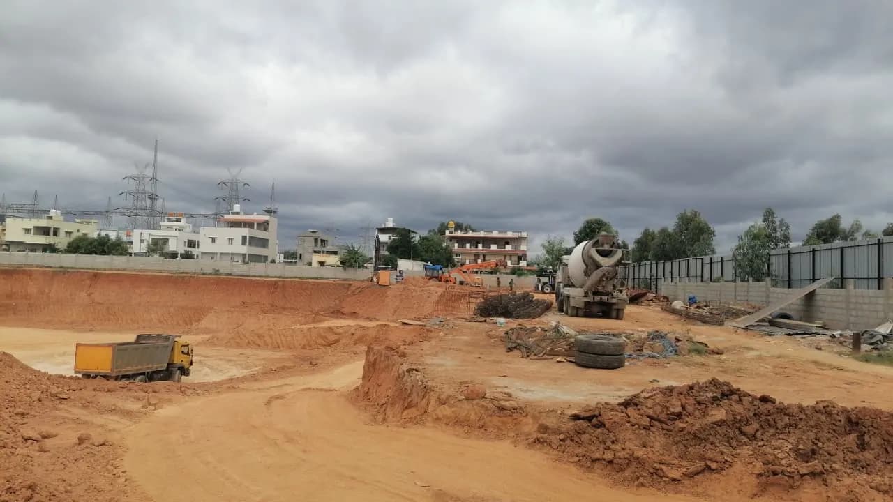 Assetz Miru & Miyo: Site photo filed with Karnataka RERA