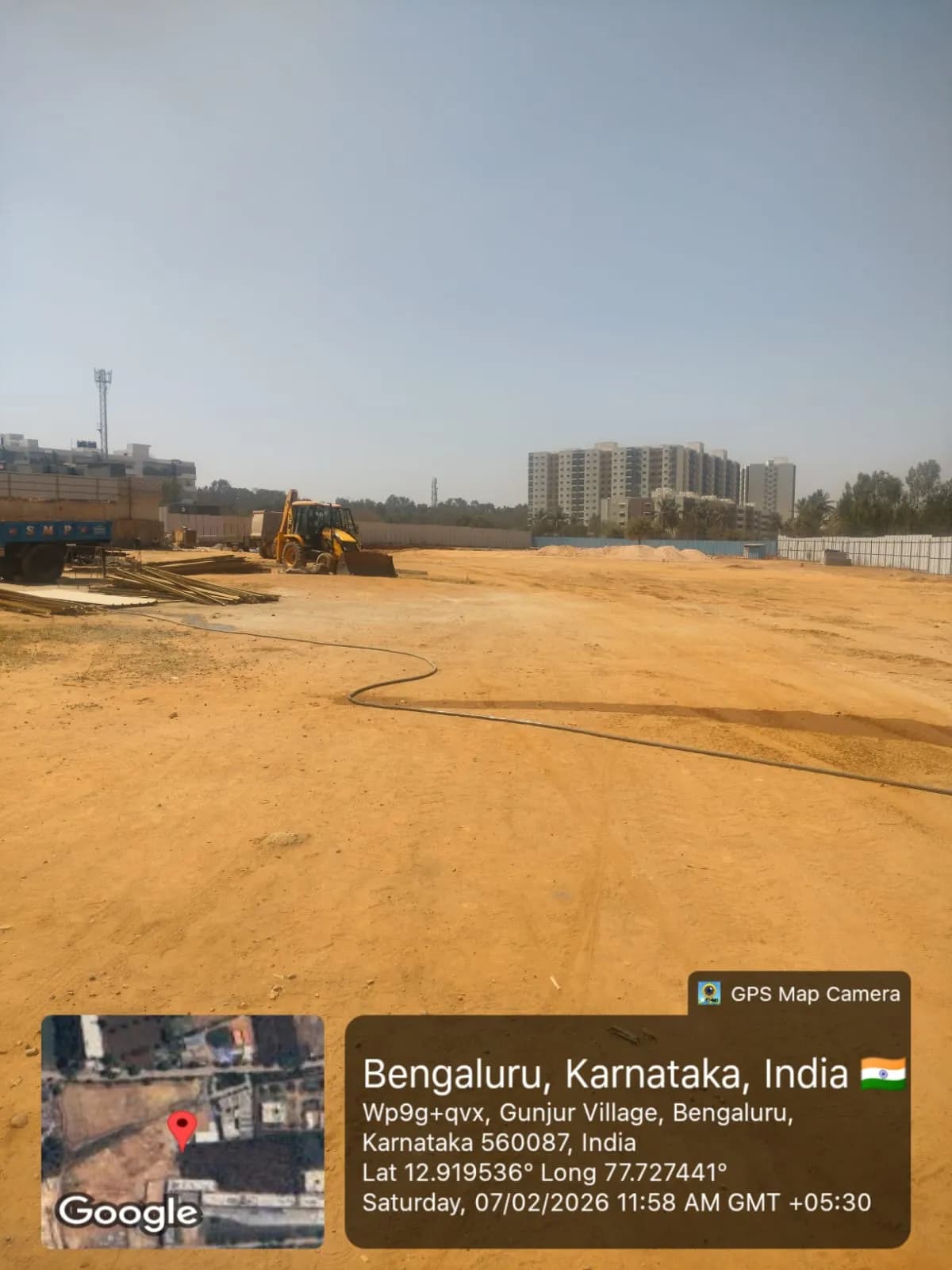 Nikhar Celio: Site photo filed with Karnataka RERA