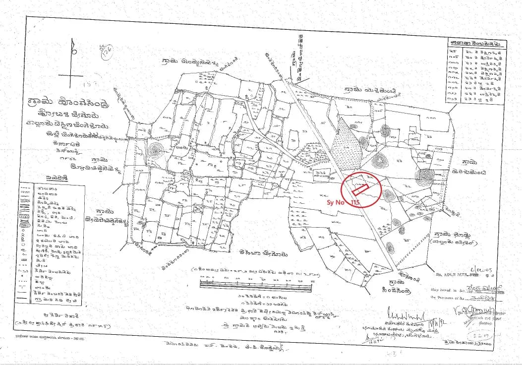 Heart Of Harmony: Village Map Demarcation.pdf (filed with Karnataka RERA)