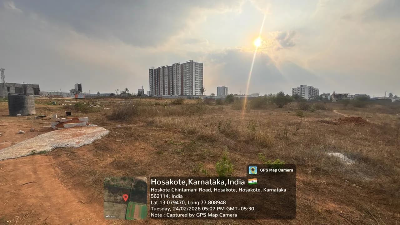 Assetz Naru & Nami Phase 1: Site photo filed with Karnataka RERA