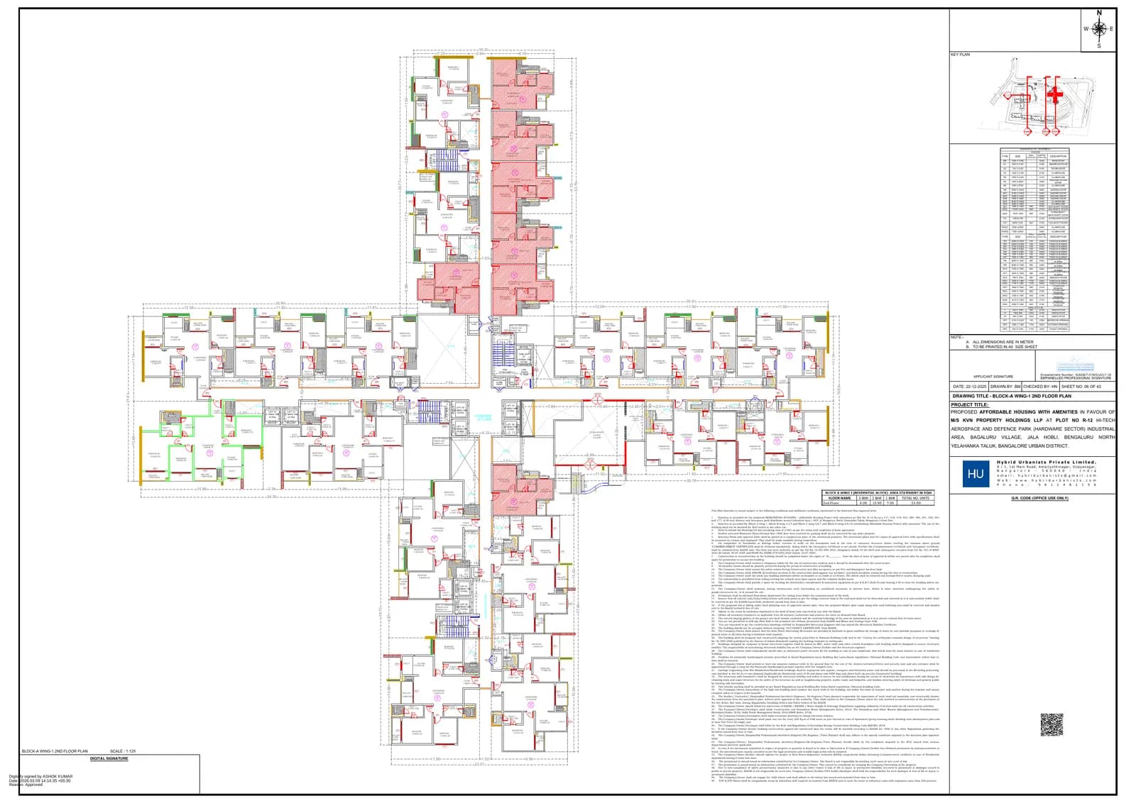 Northern Lights by Puravankara KVN: 6 W1 SECOND FLOOR PLAN.pdf (filed with Karnataka RERA)