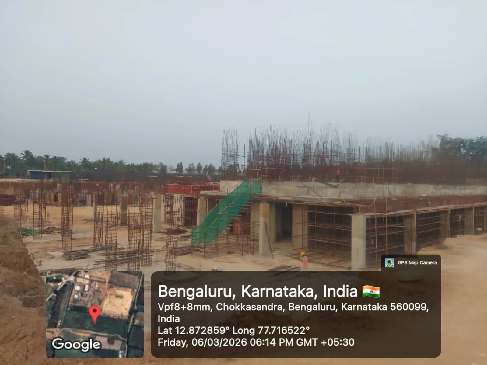 Assetz Trees & Tandem: Site photo filed with Karnataka RERA