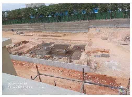 Nikoo Homes 8, Bhartiya Garden Enclave: Site photo filed with Karnataka RERA